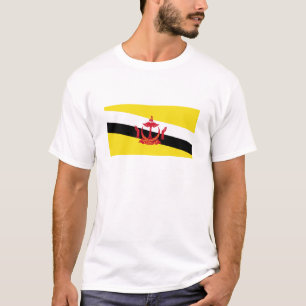 Camiseta Bandeira Patriótica de Brunei
