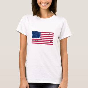 Camiseta Bandeira Patriótica do Atol Bikini