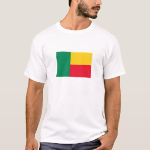 Camiseta Bandeira Patriótica do Benim