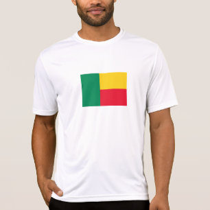 Camiseta Bandeira Patriótica do Benim