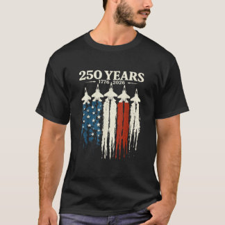 Camiseta Bandeira Patriótica dos EUA 250 Aniversário 250º 4