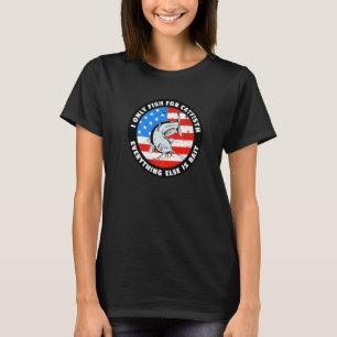 Camiseta Bandeira Patriótica Dos Eua Quarta De Julho A Pesc