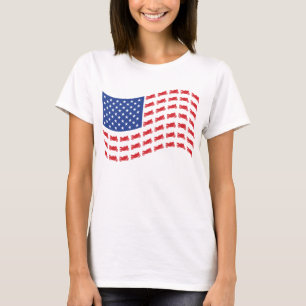 Camiseta bandeira-patriótica-onda-moto-esportiva