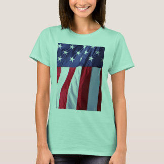 Camiseta BANDEIRA PATRIÓTICA ORGULHOSA do AMERICANO da