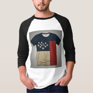 Camiseta Bandeira "Patriotismo e Lealdade" e Design de Cora