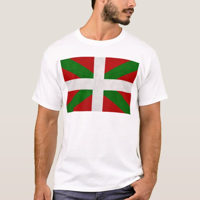 Camiseta Bandeira Pays Basque Euskadi (Frente)