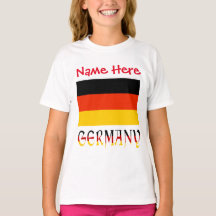 Bandeira Personalizada da Alemanha Garotas de Hera