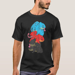 Camiseta Bandeira Polimortal Orgulho de Gênero Lgbtq Chamel