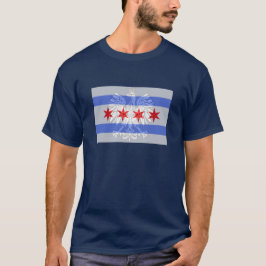 Camiseta Bandeira polonesa de Chicago