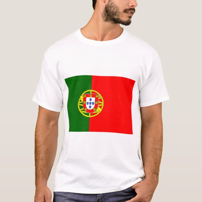 Camiseta Bandeira Portuguesa (Portugal) (Frente)