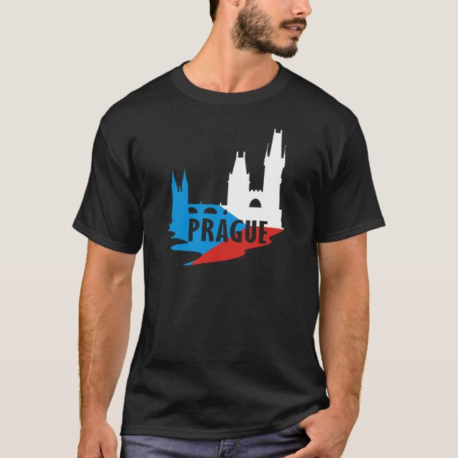 Camiseta Bandeira Praga (Frente)