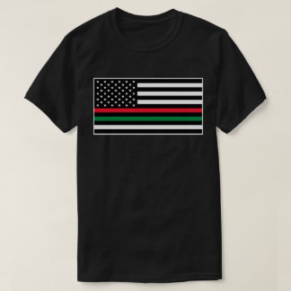 Camiseta Bandeira preta da matéria das vidas