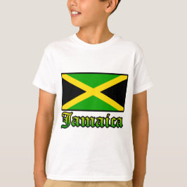 Camiseta Bandeira, preto, verde e amarelo de Jamaica