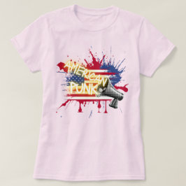 Camiseta Bandeira Punk Americana