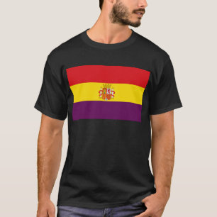 Camiseta Bandeira republicana espanhola - bandera Repúblic