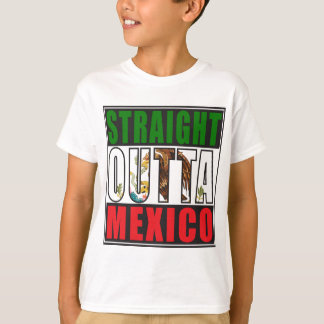 Camiseta Bandeira reta de Outta México