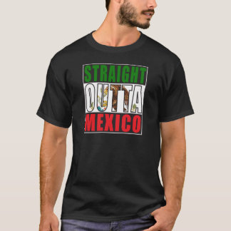 Camiseta Bandeira reta de Outta México