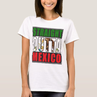 Camiseta Bandeira reta de Outta México