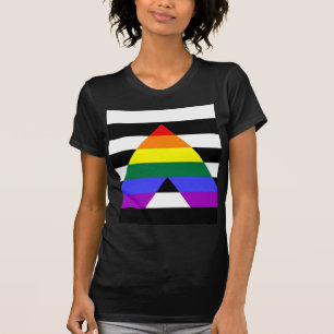Camiseta Bandeira reta do aliado