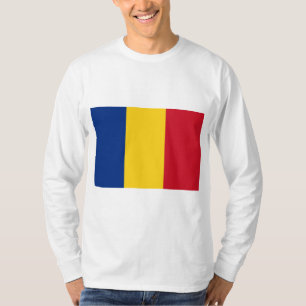 Camiseta Bandeira romena (Romênia)