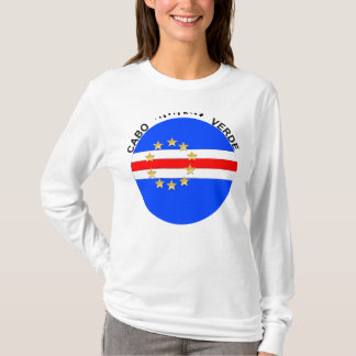 Camiseta Bandeira Ronda das Ilhas Cabo Verde