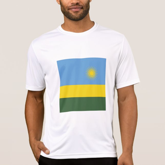 Camiseta Bandeira Ruanda (Frente)