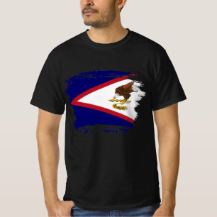 Camiseta bandeira Samoa Americana