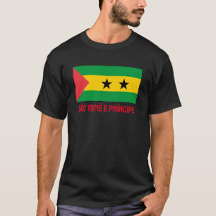 Camiseta Bandeira São Tomé e Príncipe