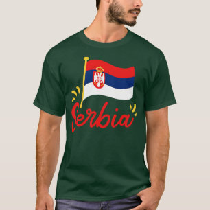 Camiseta Bandeira Sérvia