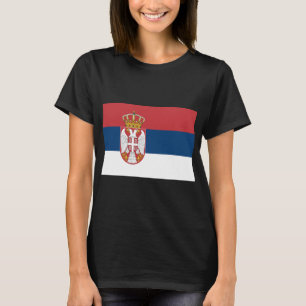 Camiseta Bandeira Sérvia