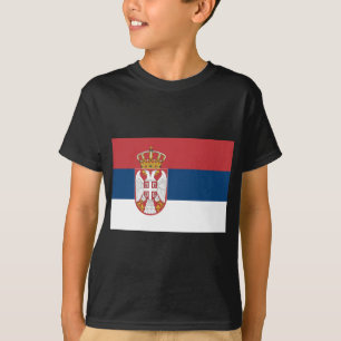 Camiseta Bandeira Sérvia