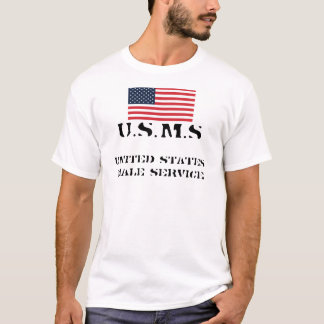 Camiseta bandeira, serviço masculino dos Estados Unidos,