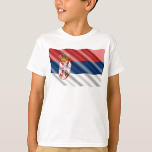Camiseta Bandeira sérvio