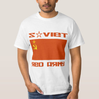 Camiseta Bandeira soviética do exército vermelho