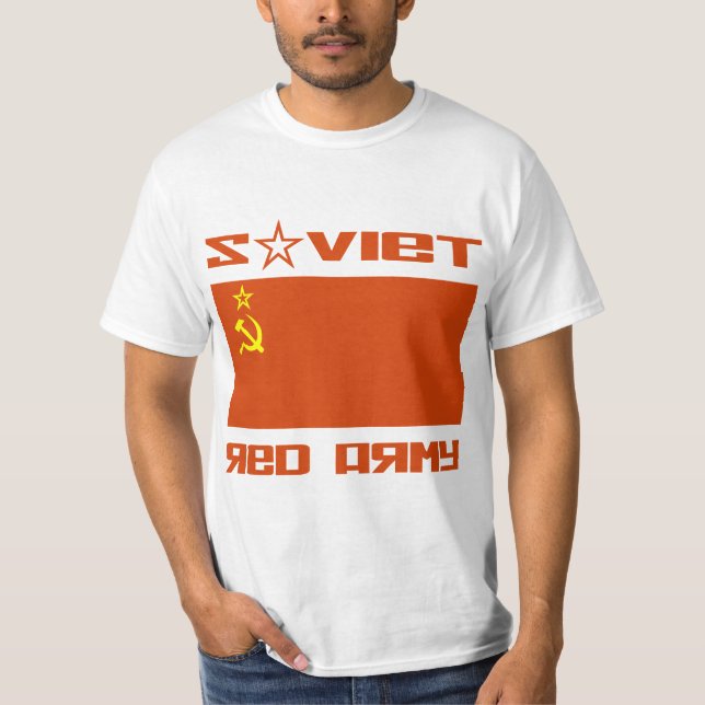 Camiseta Bandeira soviética do exército vermelho (Frente)