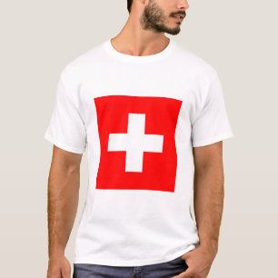 Camiseta Bandeira Suíça