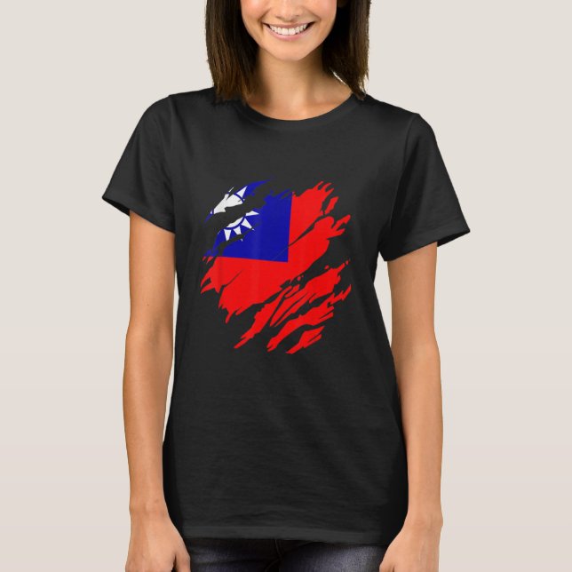 Camiseta Bandeira Taiwan (Frente)