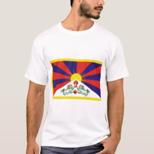 Camiseta Bandeira tibetana
