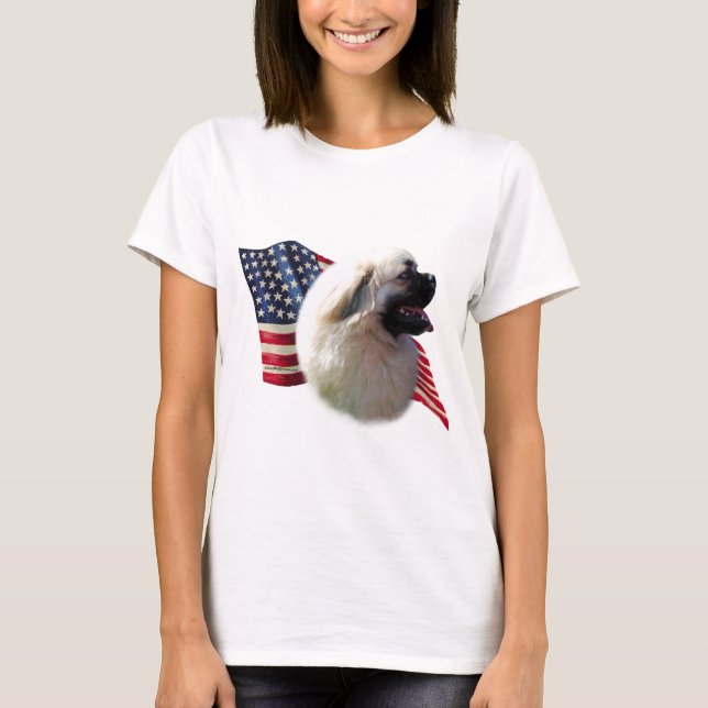 Camiseta Bandeira Tibetana Espanhola (Frente)