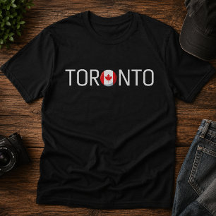 Camiseta Bandeira Toronto Canadá