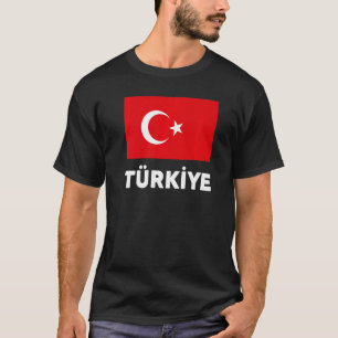 Camiseta Bandeira Turca