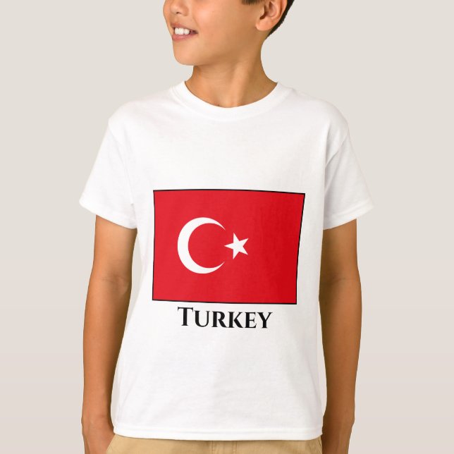 Camiseta Bandeira Turca (Frente)