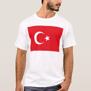 Camiseta Bandeira Turca