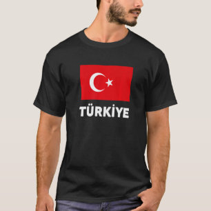 Camiseta Bandeira Turca