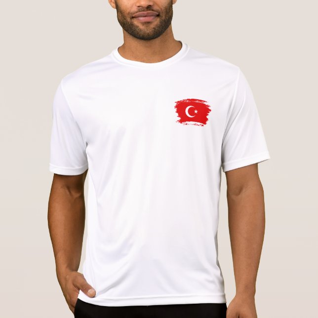Camiseta Bandeira turca (Frente)
