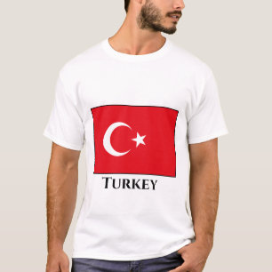 Camiseta Bandeira Turquia (Turca)