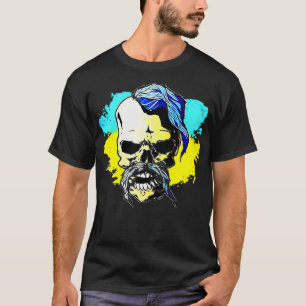 Camiseta Bandeira Ucraniana Cossack Perfeito Para A Ucrânia