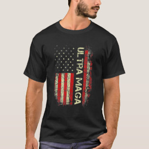Camiseta Bandeira Ultra Maga Ultra Maga Americana Orgulhosa