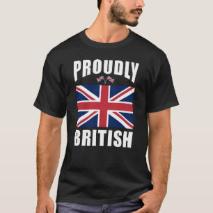Camiseta Bandeira Union Jack Britânica Orgulhosamente Mascu