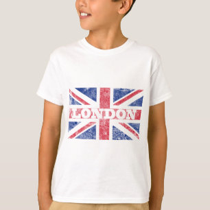 Camiseta Bandeira velha de Londres